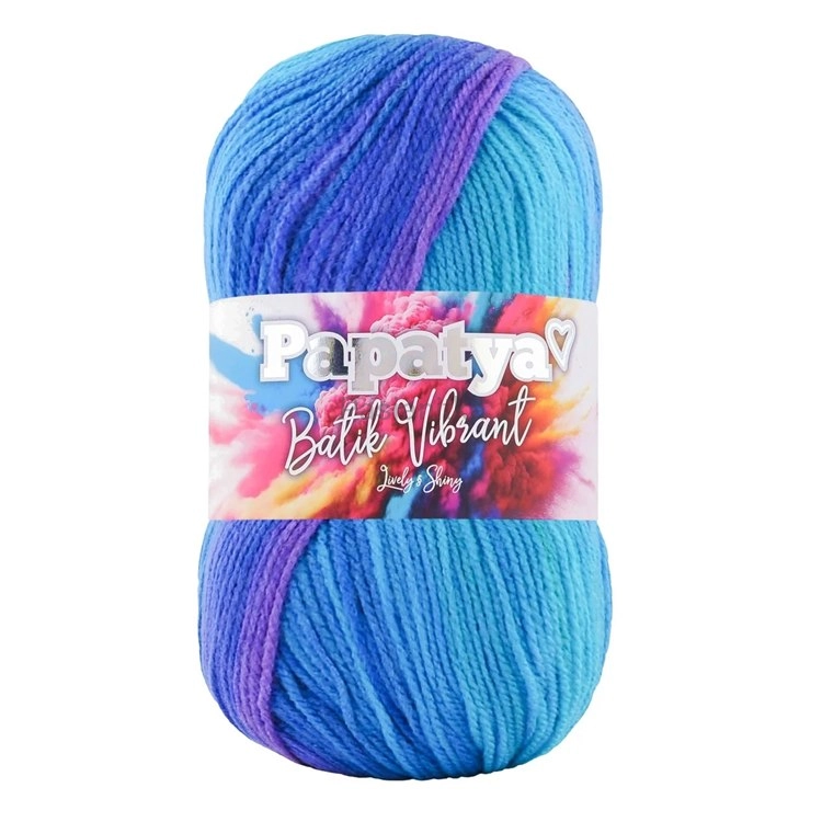 Włóczka Papatya Batik Vibrant 01