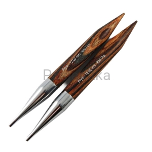 Druty z wymienną żyłką Prym/ KnitPro Natural / 12 mm