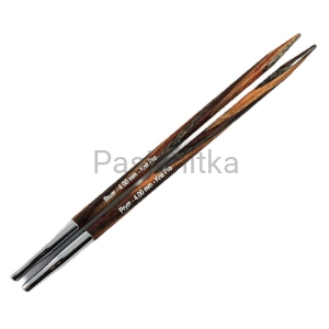 Druty z wymienną żyłką Prym/ KnitPro Natural / 4 mm