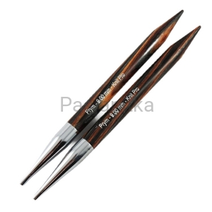 Druty z wymienną żyłką Prym/ KnitPro Natural / 9 mm