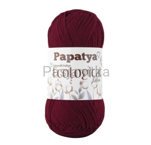Włóczka Papatya EcoLogical - 501 bordo