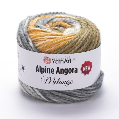 Włóczka Alpine Angora Melange / 6403