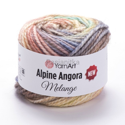 Włóczka Alpine Angora Melange / 6405