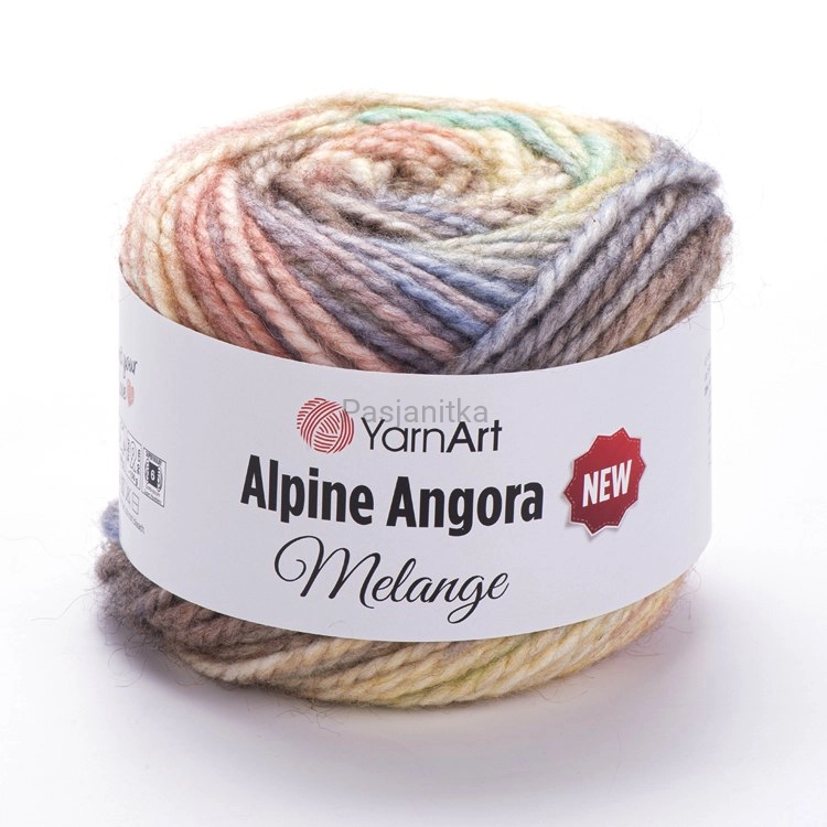Włóczka Alpine Angora Melange / 6405