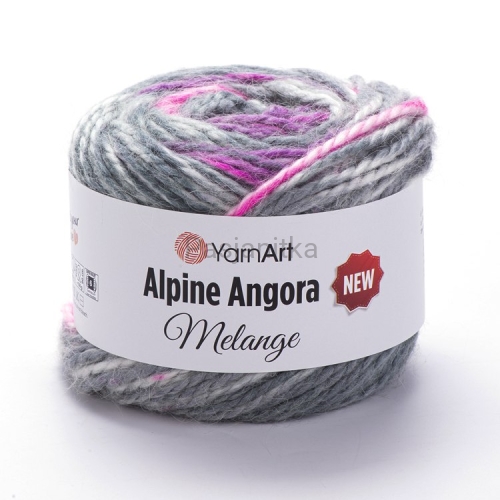 Włóczka Alpine Angora Melange / 6409
