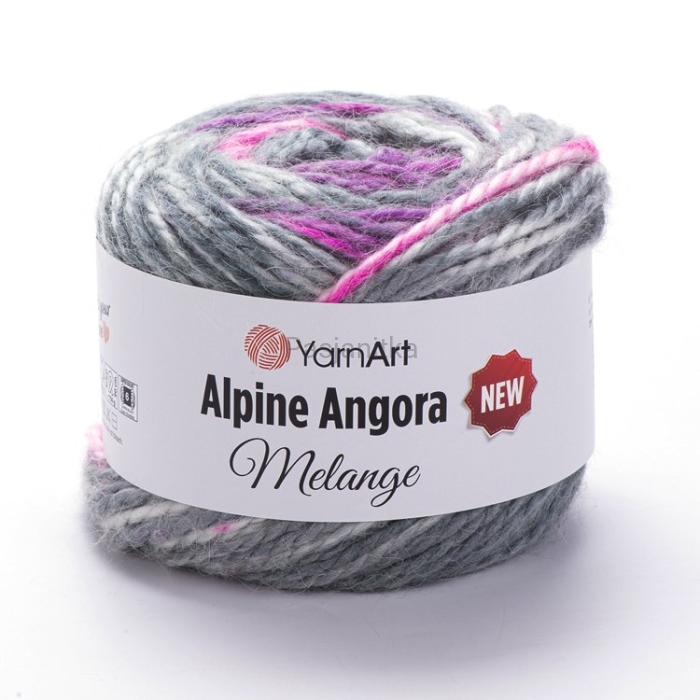 Włóczka Alpine Angora Melange / 6409