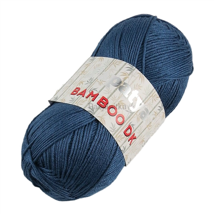 Włóczki Bamboo DK / 5080 ciemny niebieski