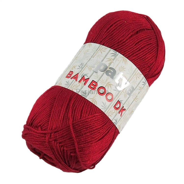 Włóczki Bamboo DK / 3090 czerwony