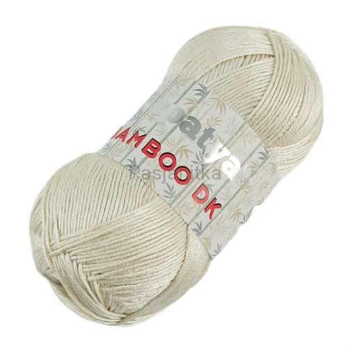 Włóczki Bamboo DK / 1400 ecru