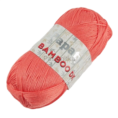 Włóczki Bamboo DK / 4820 ciemny łosoś