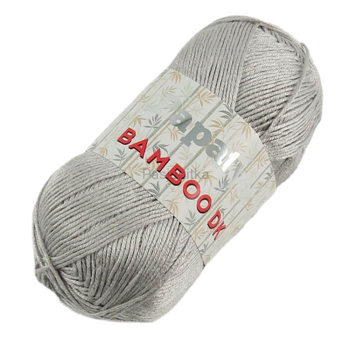 Włóczki Bamboo DK / 9605 jasny szary