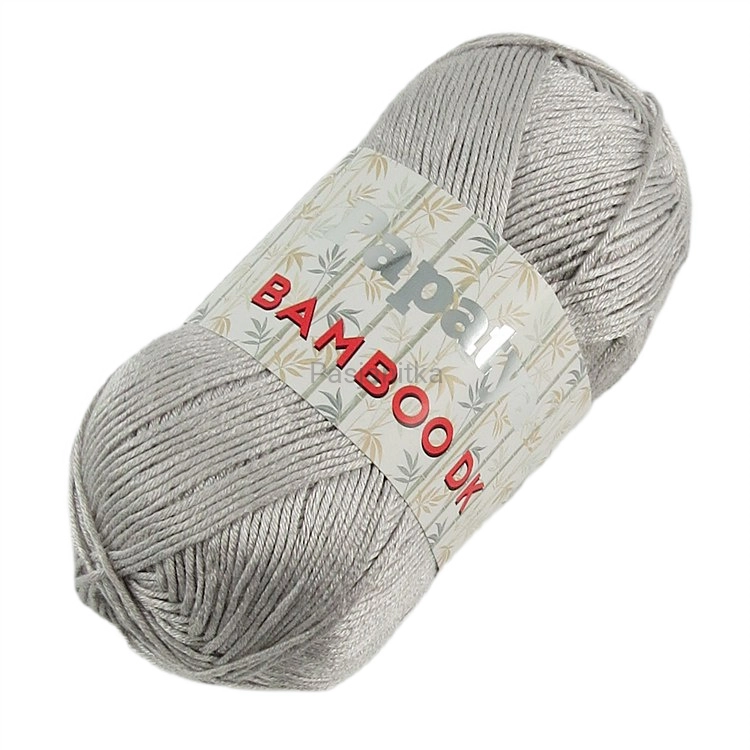 Włóczki Bamboo DK / 9605 jasny szary