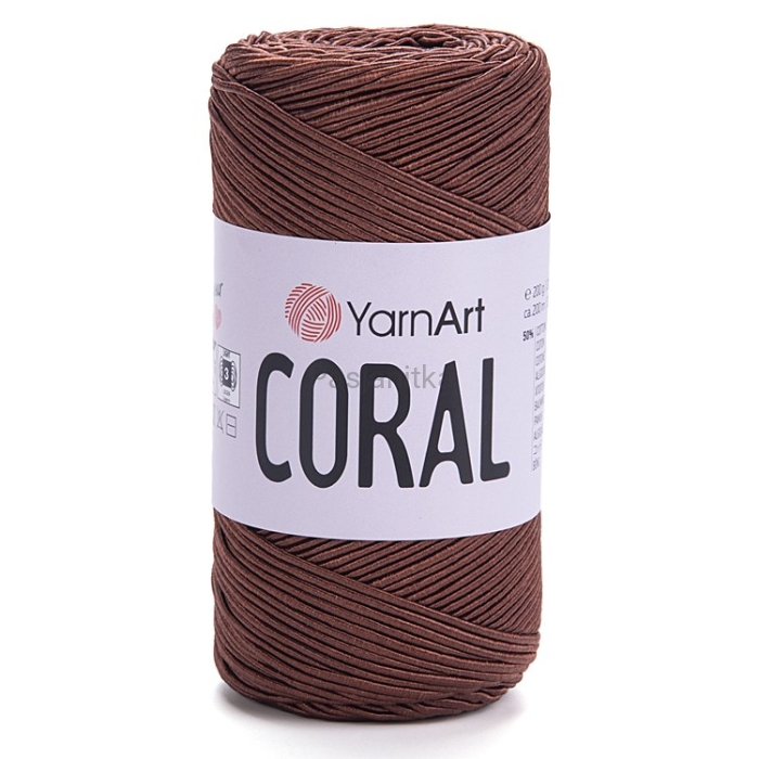 Sznurek Coral Yarn Art 1,5 mm / 1905 Brązowy