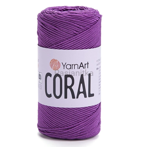 Sznurek Coral Yarn Art 1,5 mm / 1906 Fiolet