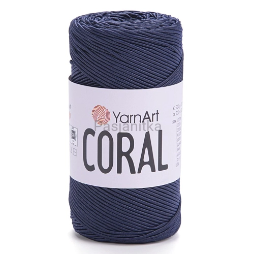 Sznurek Coral Yarn Art 1,5 mm / 1910 Granatowy