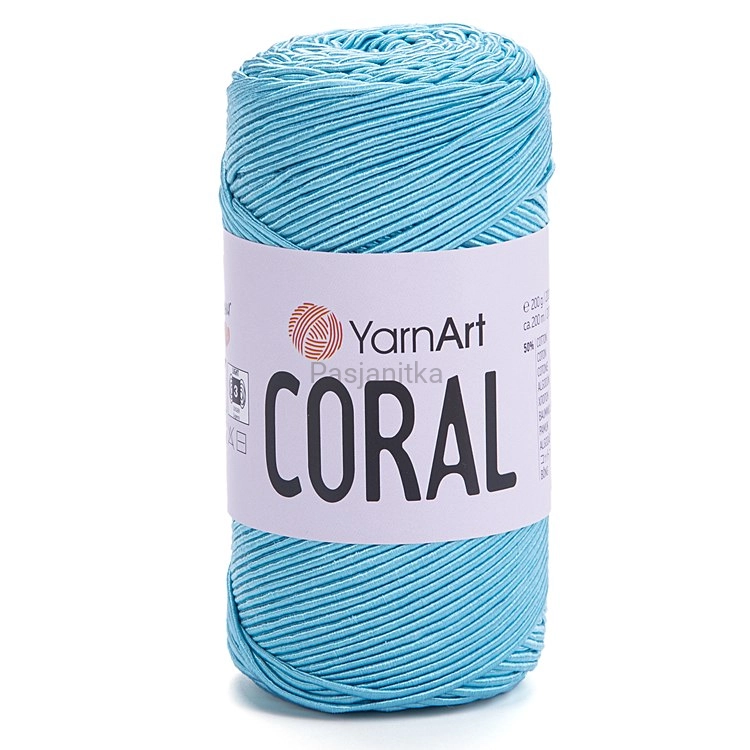 Sznurek Coral Yarn Art 1,5 mm / 1911 Turkus