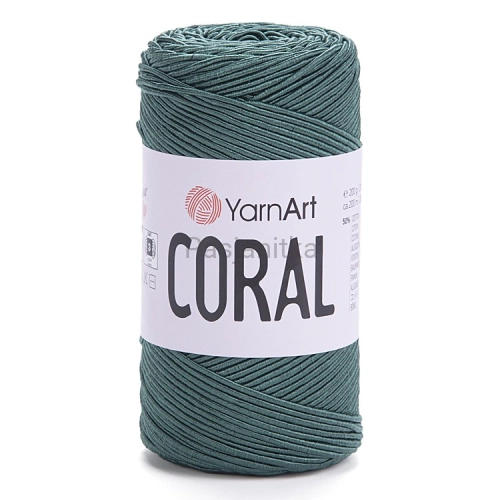 Sznurek Coral Yarn Art 1,5 mm / 1913 Ciemny zielony