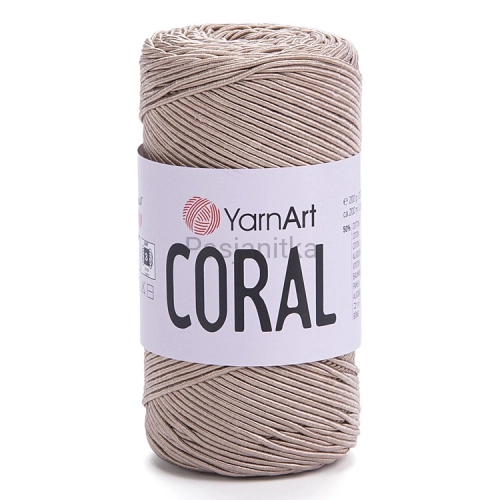 Sznurek Coral Yarn Art 1,5 mm / 1914 Beżowy