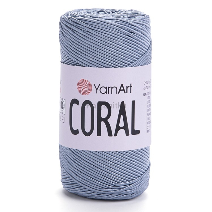 Sznurek Coral Yarn Art 1,5 mm / 1916 Błękit