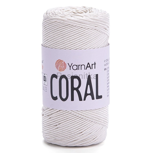 Sznurek Coral Yarn Art 1,5 mm / 1919 Ecru