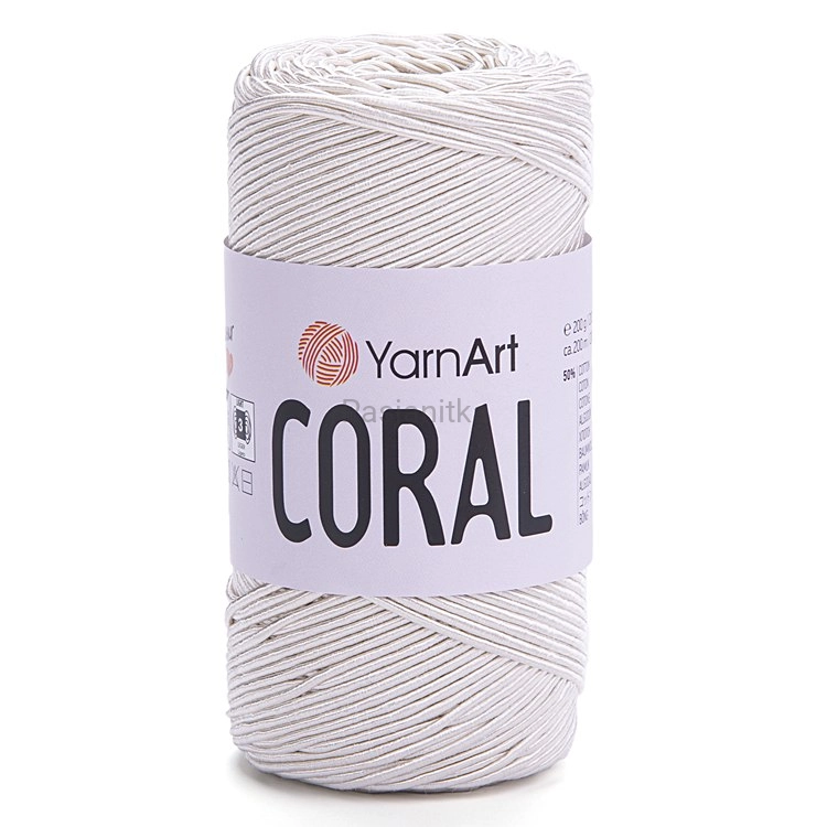 Sznurek Coral Yarn Art 1,5 mm / 1919 Ecru
