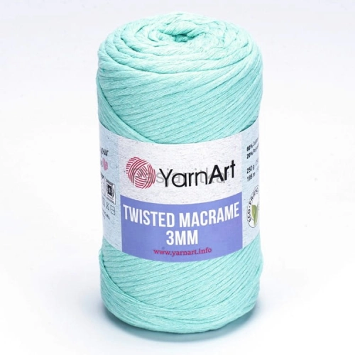 Sznurek Twisted Macrame 3 mm 775 mięta