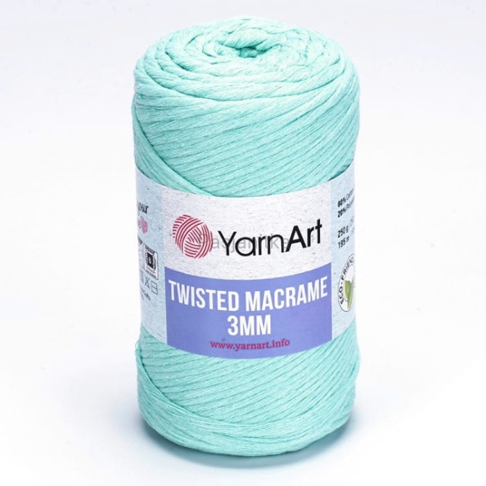 Sznurek Twisted Macrame 3 mm 775 mięta