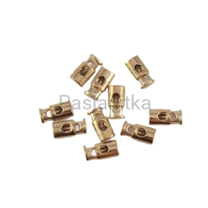 Stoper metalowy 2 cm x 1 mm / złoty