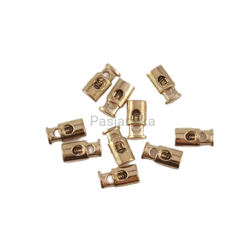 Stoper metalowy 2 cm x 1 mm / złoty