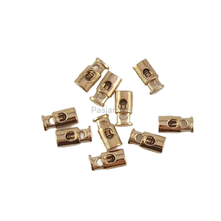 Stoper metalowy 2 cm x 1 mm / złoty