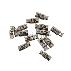 Stoper metalowy 2,4 cm x 1 mm / srebrny