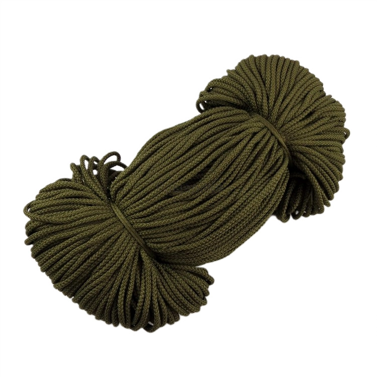 Sznurek poliestrowy 3 mm / ciemne khaki