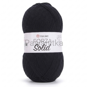 Włóczka Forza Solid / 4621 / czarny
