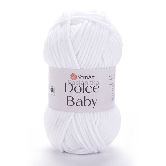 Włóczka Dolce Baby 741 Biały