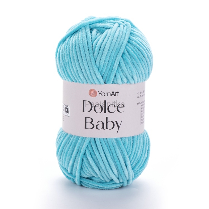 Włóczka Dolce Baby 746 Jasny Turkus