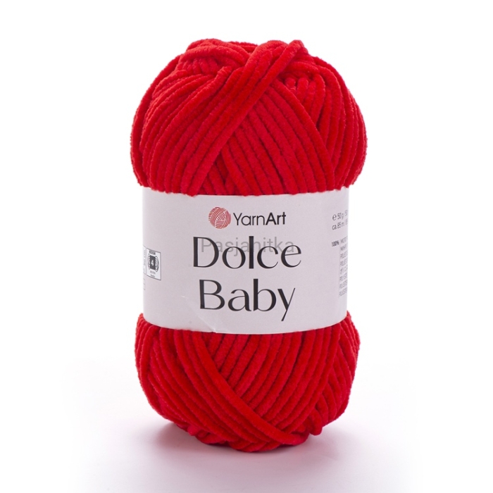 Włóczka Dolce Baby 748 Czerwony