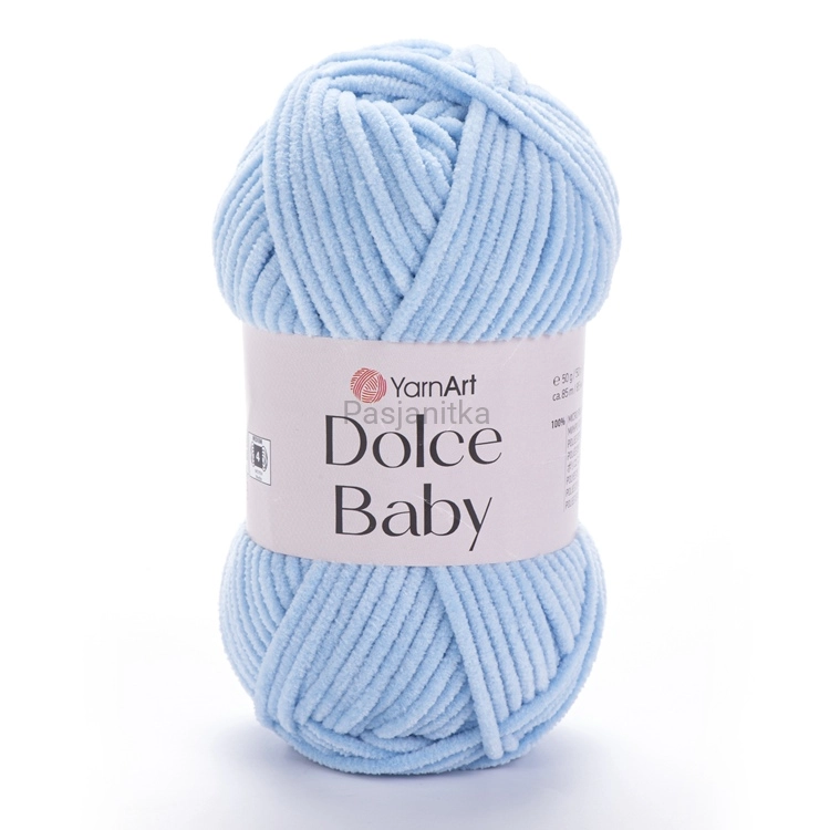 Włóczka Dolce Baby 749 Błękit