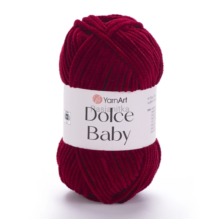 Włóczka Dolce Baby 752 Bordo