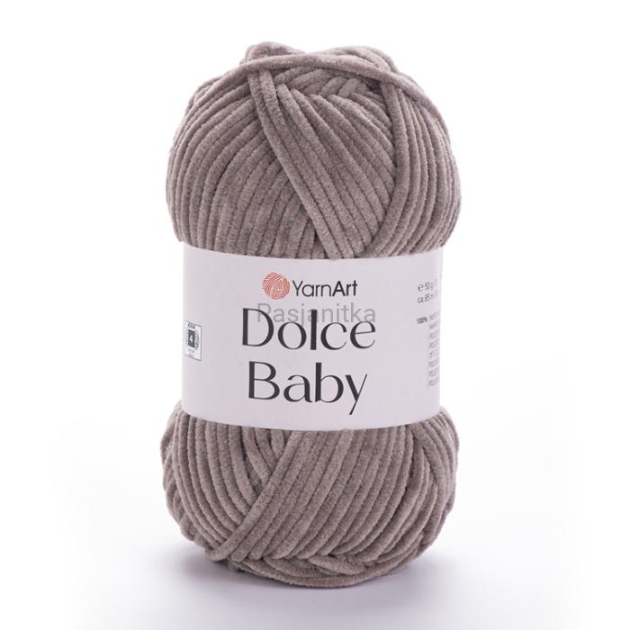 Włóczka Dolce Baby 754 Szaro/Beż