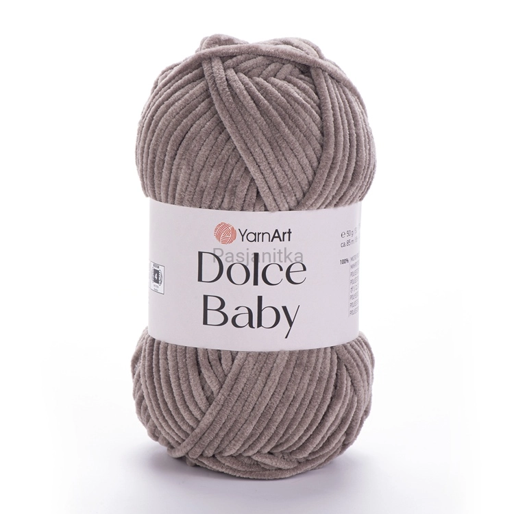 Włóczka Dolce Baby 754 Szaro/Beż