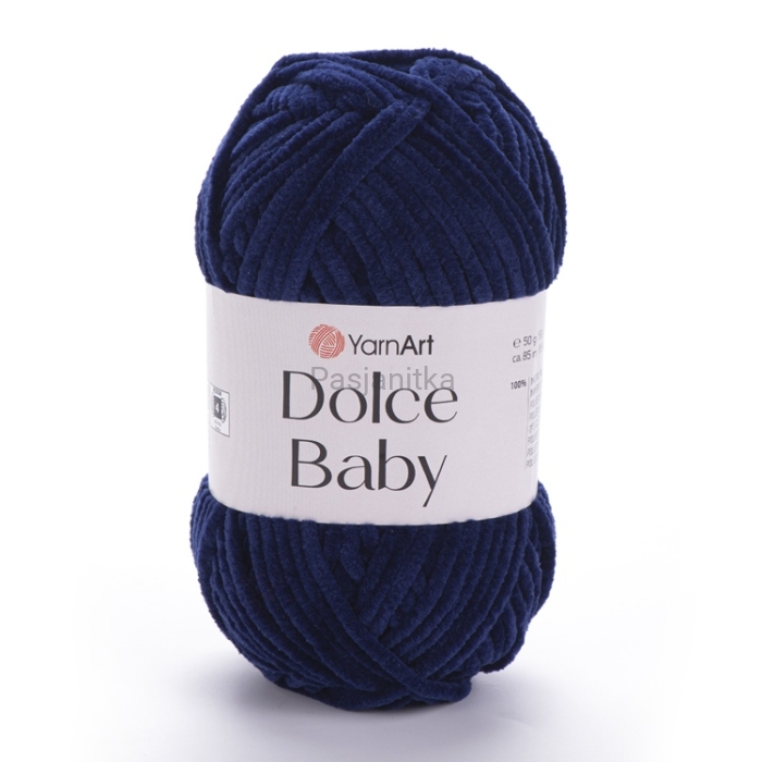 Włóczka Dolce Baby 756 Granatowy