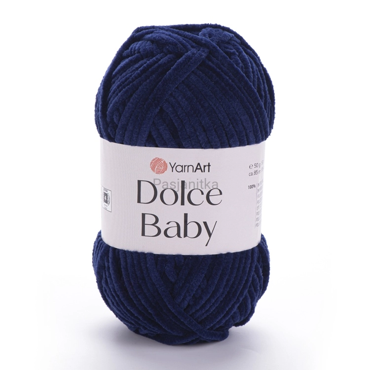 Włóczka Dolce Baby 756 Granatowy