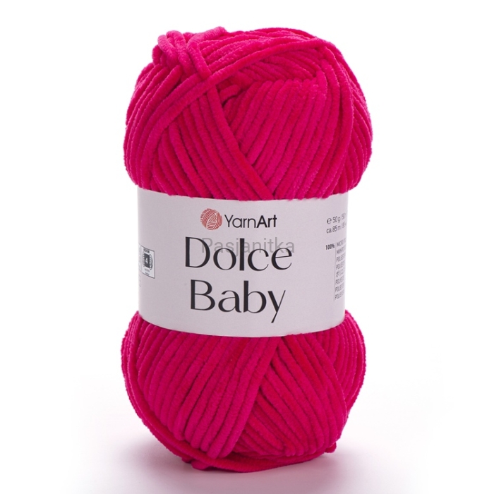 Włóczka Dolce Baby 759 Intensywny Róż