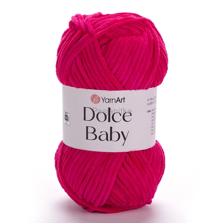 Włóczka Dolce Baby 759 Intensywny Róż