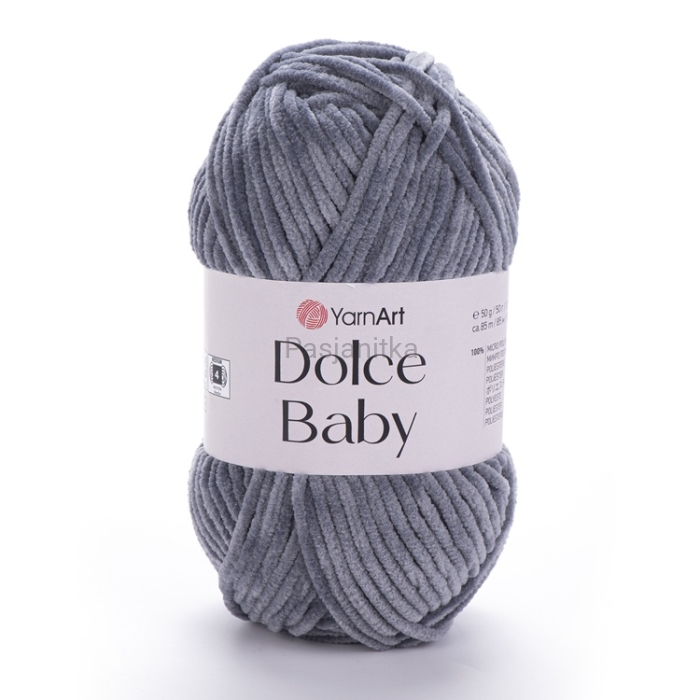 Włóczka Dolce Baby 760 Szary