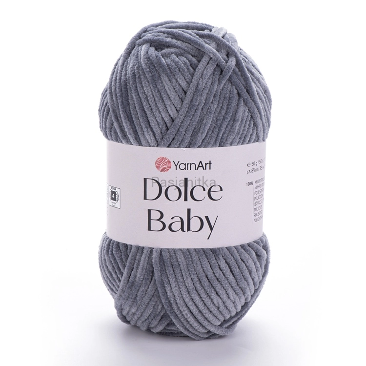 Włóczka Dolce Baby 760 Szary