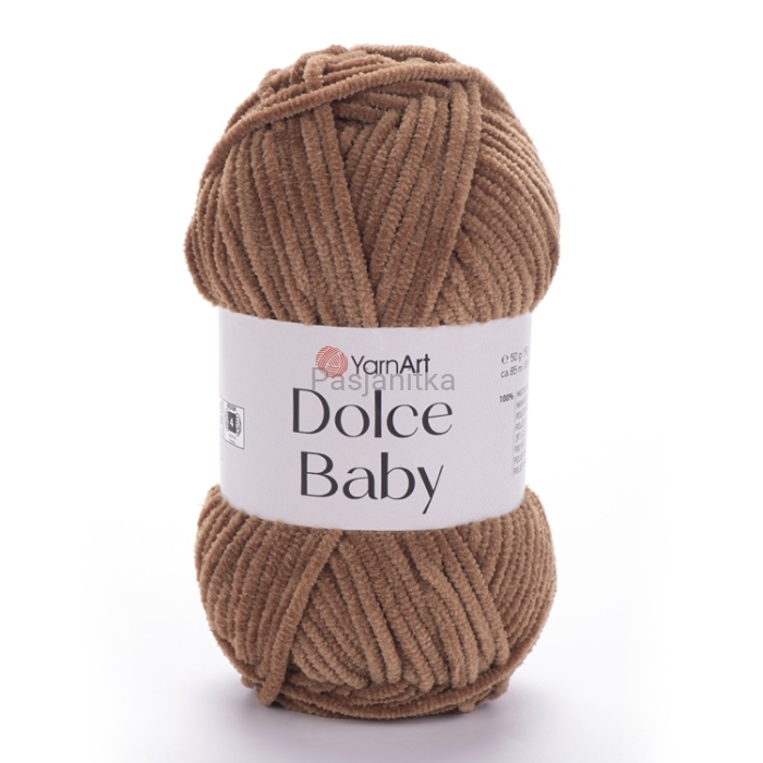 Włóczka Dolce Baby 765 Jasny Brąz