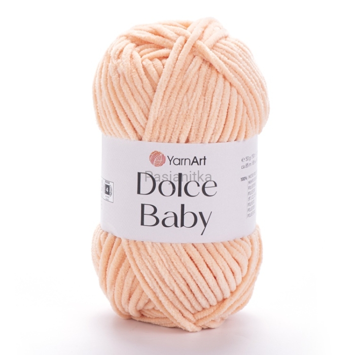 Włóczka Dolce Baby 773 Brzoskwinia