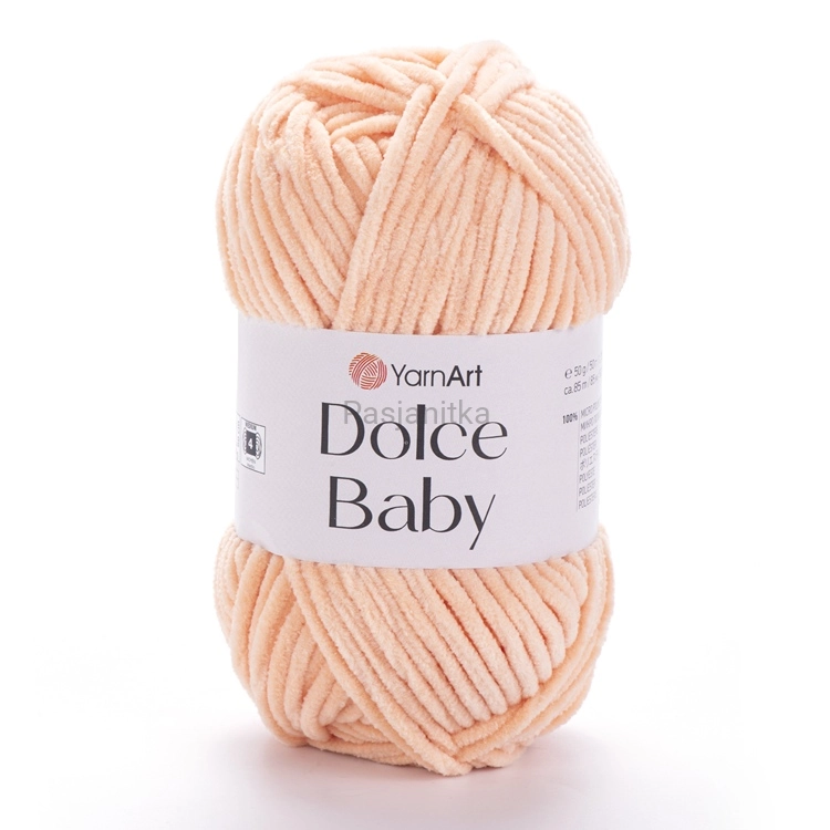 Włóczka Dolce Baby 773 Brzoskwinia