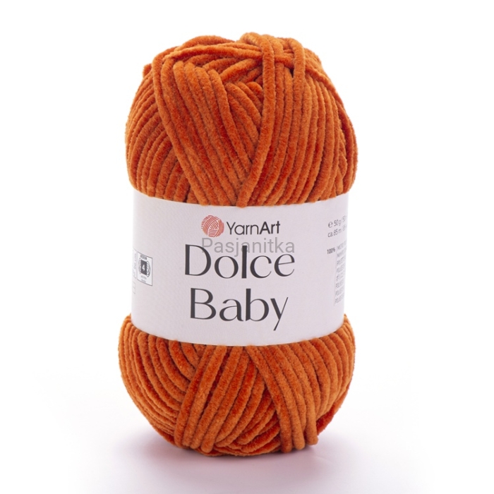 Włóczka Dolce Baby 778 Rudy